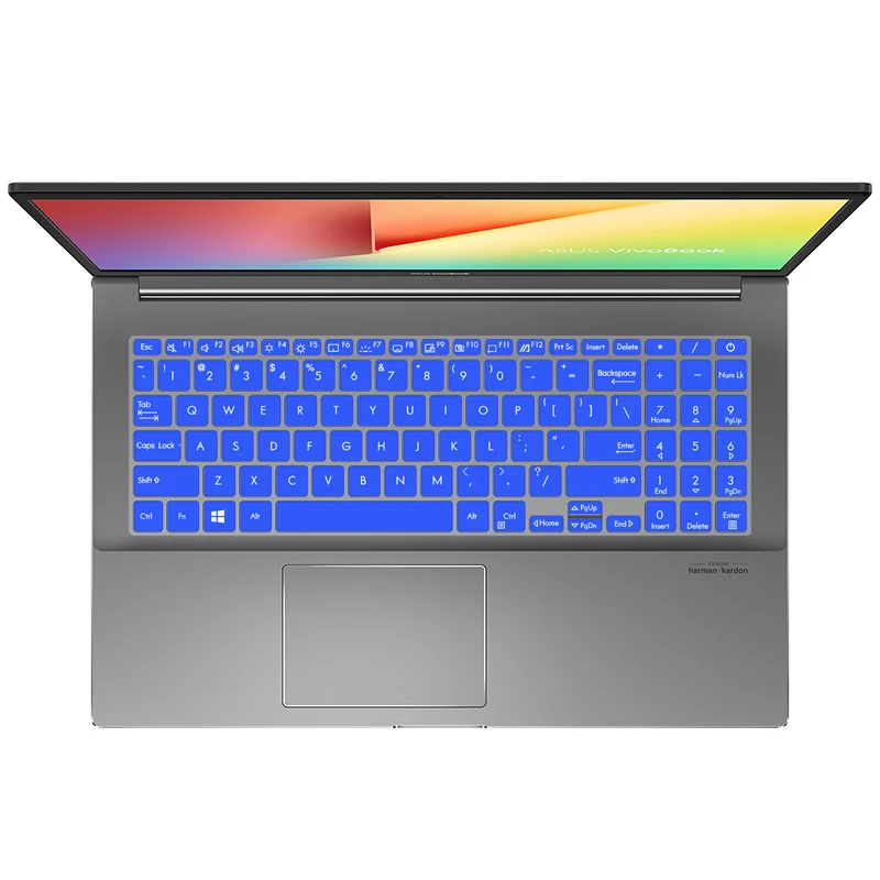 Силиконовая клавиатура для ноутбука защитный чехол ASUS vivobook 15 K513EQ K513 EQ X513EP X513EA x513 EP
