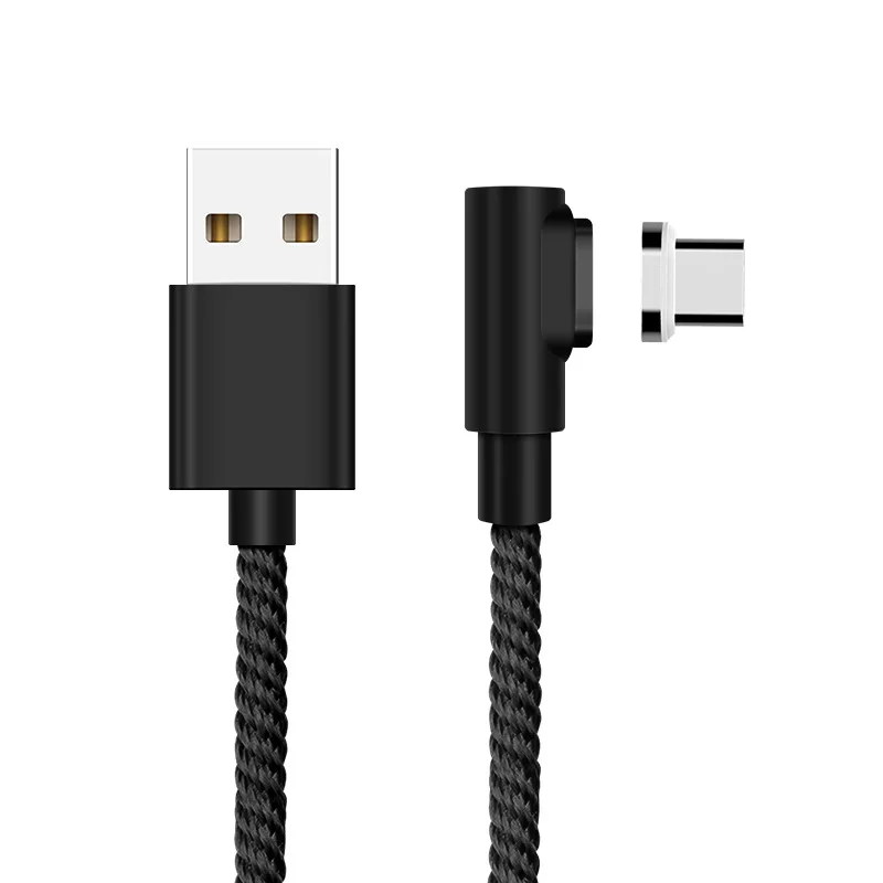 

Elbow Magnetic Data Line Blind Absorption Fast Charging Mobile Phone Magnet Charge Cable for Apple Android