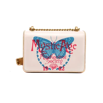 

2020 new wild net red butterfly bag small square bag French texture armpit ins shoulder messenger bag