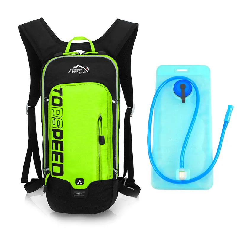 Green With Water Bag Женская сумка для воды на открытом воздухе, сумка для воды для велоспорта и пешего туризма, мужской рюкзак для воды для кемпинга, тактический рюкзак для альпинизма с водой, спортивная сумка - Цвет: Green With Water Bag