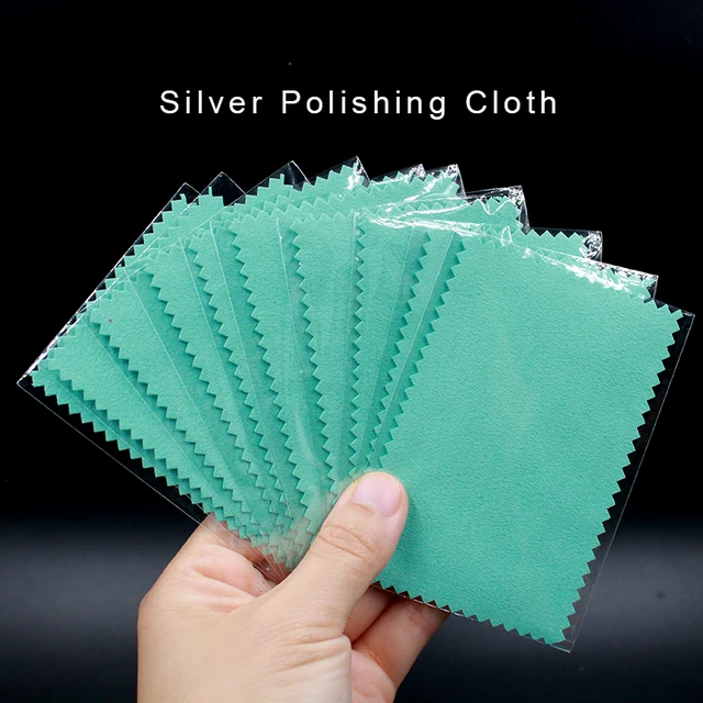 10pcs 50pcs 100pcs 8x8cm Clean Cleaning Cloth Polishing Cloth For Jewelry  Anti Tarnish Polishing jewelry tool - AliExpress