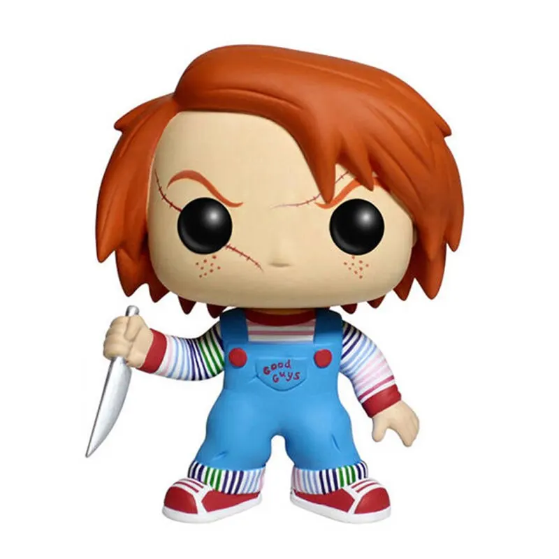 Funko Pop 56 дефектные фильмы ужасов: Детская игра 2 фигурки Чаки игрушки 10 см