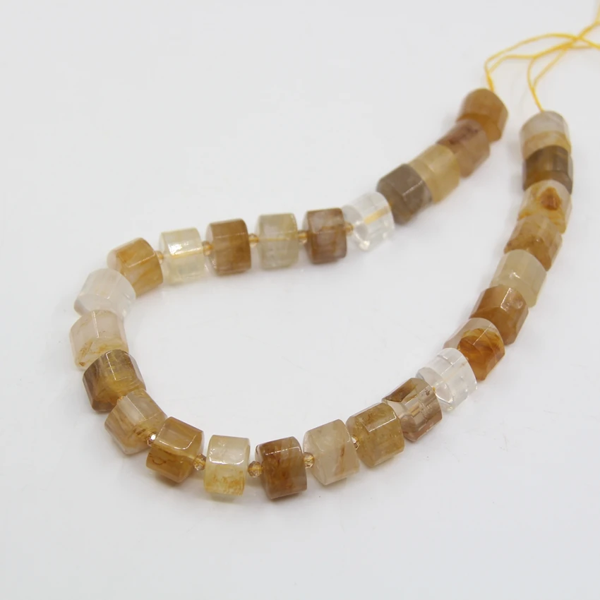 10 Stone Choice,Natural Gems Heart Shaped Space Beads,Apatite/Labradorite/Amazonite/Crystal Rondelle for Bracelet Jewelry Making