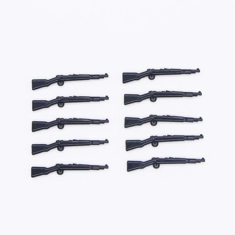 WW2 Military Weapon Pack Gun Building Blocks Rifle Sniper 98K Rocket Soldier Accessories Bricks Toys Compatible LegoINGlys Army (5)