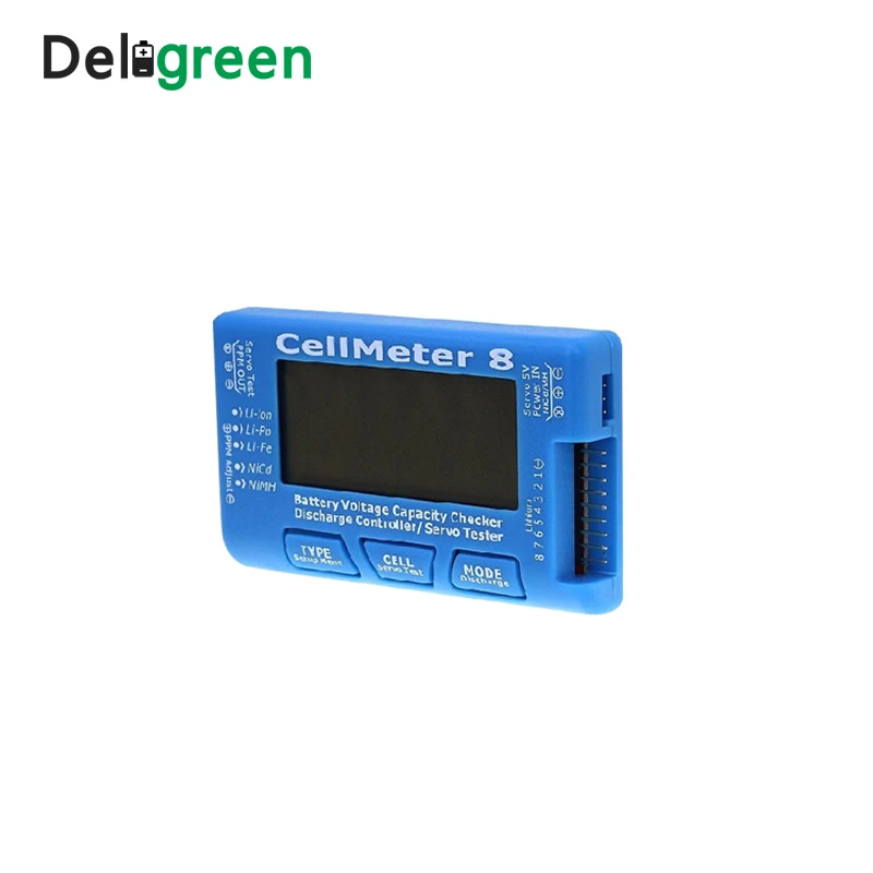 AOK CellMeter 8 без фонового светильник или разряда Многофункциональный цифровой