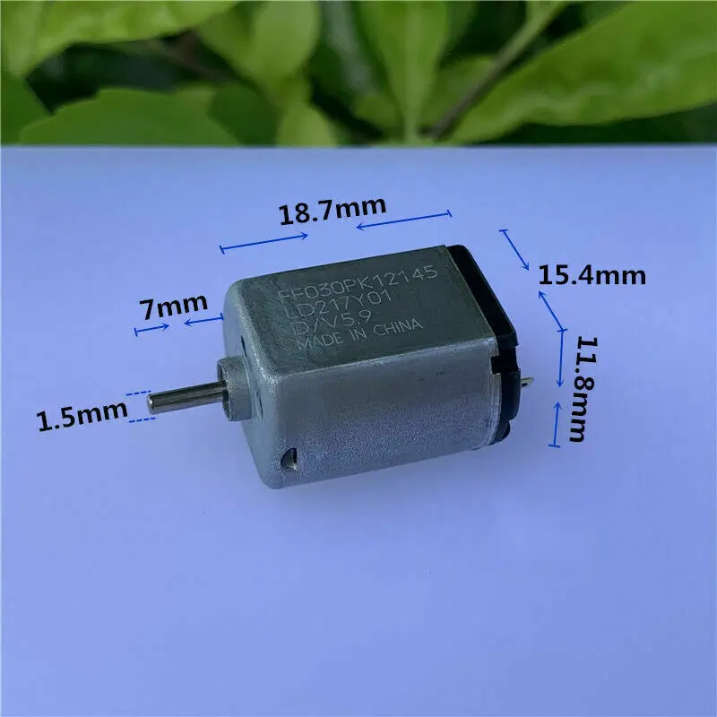 MABUCHI FF-030PK-12145 Micro 15 мм D/V 5 9 DC 3V-6V 18800RPM высокоскоростной двигатель 030 | Обустройство