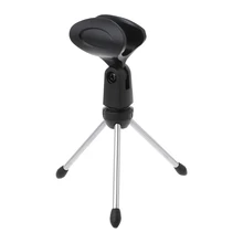 Складной Регулируемый Настольный ручной микрофон клип держатель подставка тренога A-2 AXYF