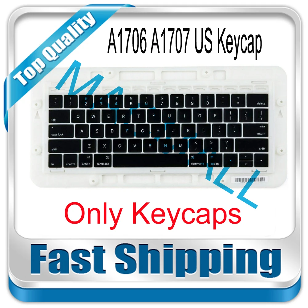 Nuovo A1706 A1707 Us Keycaps Per Macbook Pro Retina 13 "A1706 15" A1707 2016 2017 Anni Us Keycap Key Cap
