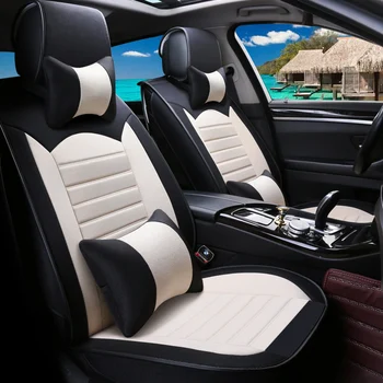 

Full Coverage flax fiber car seat cover auto seats covers for bmw7 series bmw8 series bmw i8 xi x2 x3 bmw x5 x6