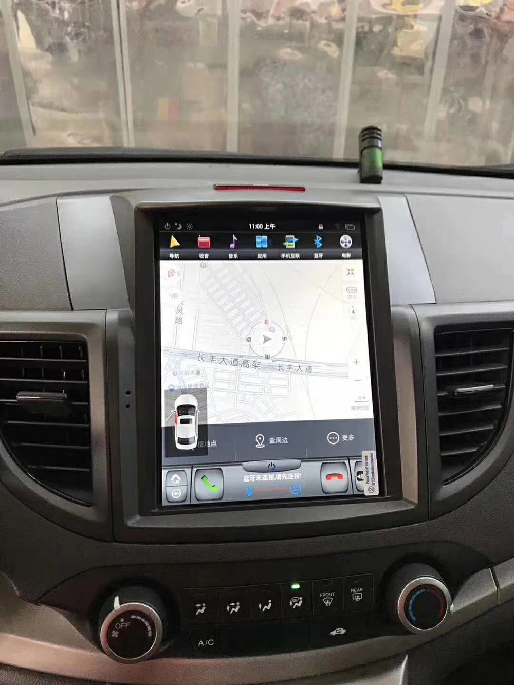 10," Tesla ips экран автомобильная навигация для Honda CRV 2012- Android 8,1 автомагнитола gps bluetooth Мультимедиа carplay головное устройство