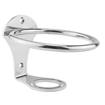 

Stainless Steel 304 Cup Drink Holder Stand Mount Support Car Marine Boat
