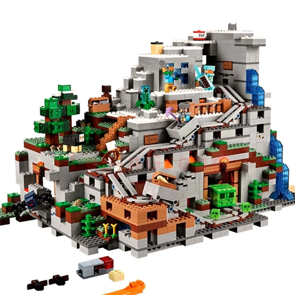 

2863pcs Cave ME World 831 Sandbox Model Building Blocks Bricks Toy Children Compatible Legoinglys 21137