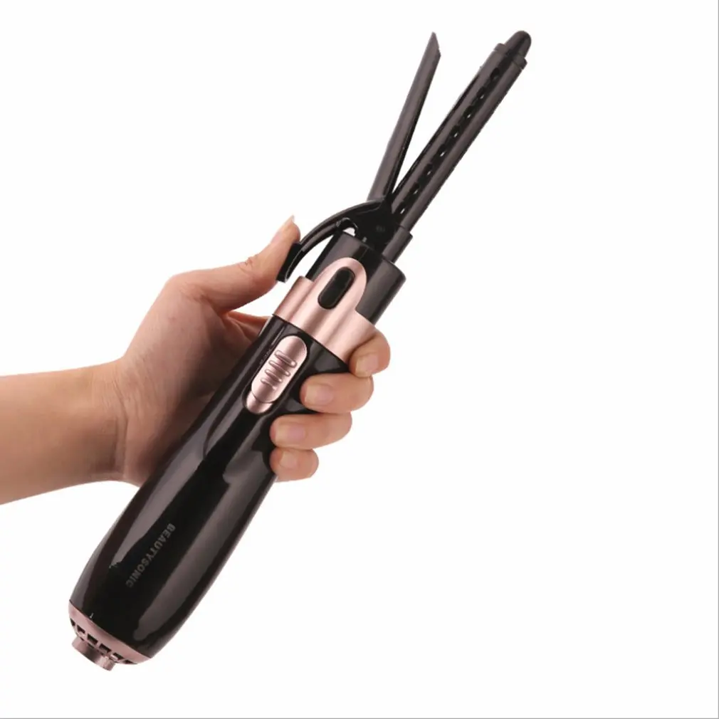 Multifunction 4 In 1 Hair Dryer Machine Comb Auto-rotating Brush Hair Curler Roller Curling Iron Wand Styling Tools