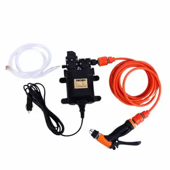 

12V High Pressure Water Gun Car Washer Water Spray Pump Copper Lengthen The Water Pipe Antirust Electric Cleaner Outdoor