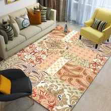 Ковер с геометрическим узором в скандинавском стиле, современный простой ковер для журнальный столик для гостиной, ковер для гостиной, коврик для гостиной, спальни