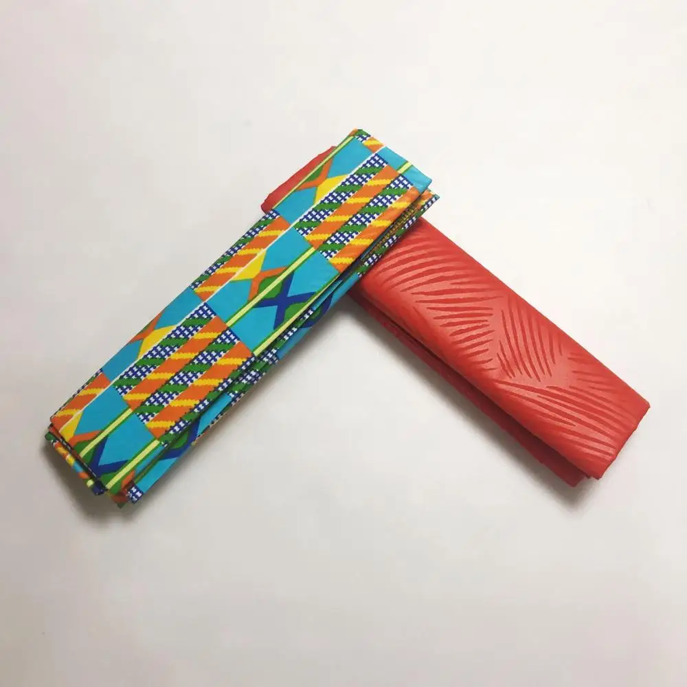 Cena Wosk poliestrowy nigeryjczyk Ankara Kente tkanina Chitenge Ghana wosk do sukni afrykański Kitenge nadruk na tkaninie na tkaniny w 2 + 2 jardów AW30