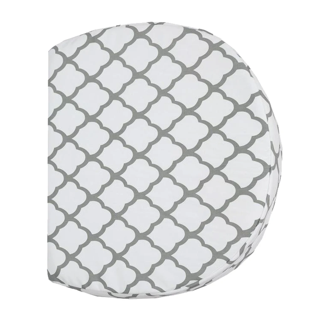 Foam Bed Wedge Support Pillow Washable Quilted Maternity Pregnancy Nursing Mummy