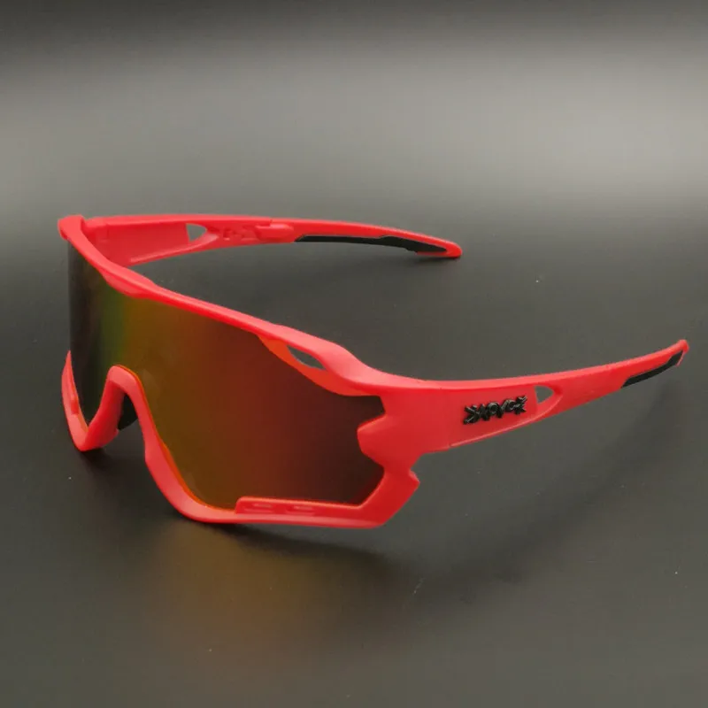 XTKEBR001-7 RedRed New TR90 cycling sunglasses mtb Polarized sports cycling glasses goggles bicycle mountain bike glasses men/women cycling eyewear - Цвет: XTKEBR001-7 RedRed
