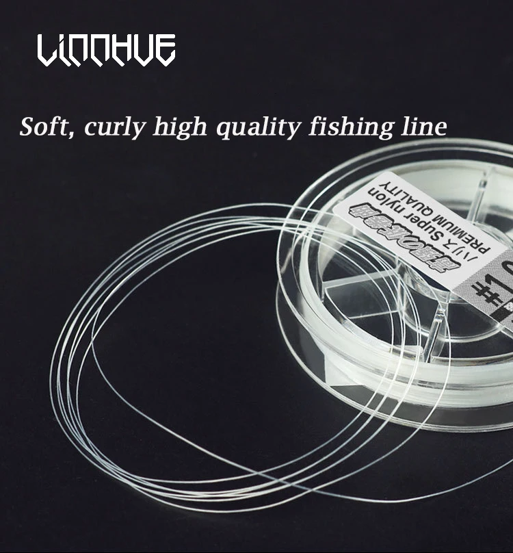 

Flying Kowtow Nanometer Fishing Line Sub-Line Resistant To Curl,Soft Strong Pull Competitive Nylon PE Fusion Line Fishing Tackle