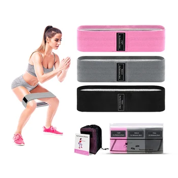 

In Stock ! Fast Ship 3PCS Resistance Bands Set Pull up Elastic Bands Set for Fitness Yoga Home Gym Squat Exercise Workout Bands