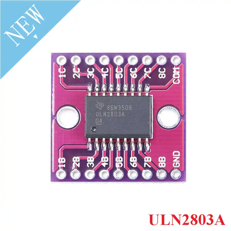 MZWNQ Componenti elettronici 10PCS ULN2803ADW SOP-18 ULN2803A SOP18 2803A Transistor Darlington.