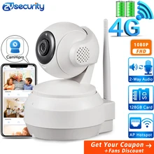1080P 4G sim-карта батарея IP камера беспроводная домашняя камера безопасности SD карта 2Way Аудио Видео Видеонаблюдение CCTV сетевая камера с wifi