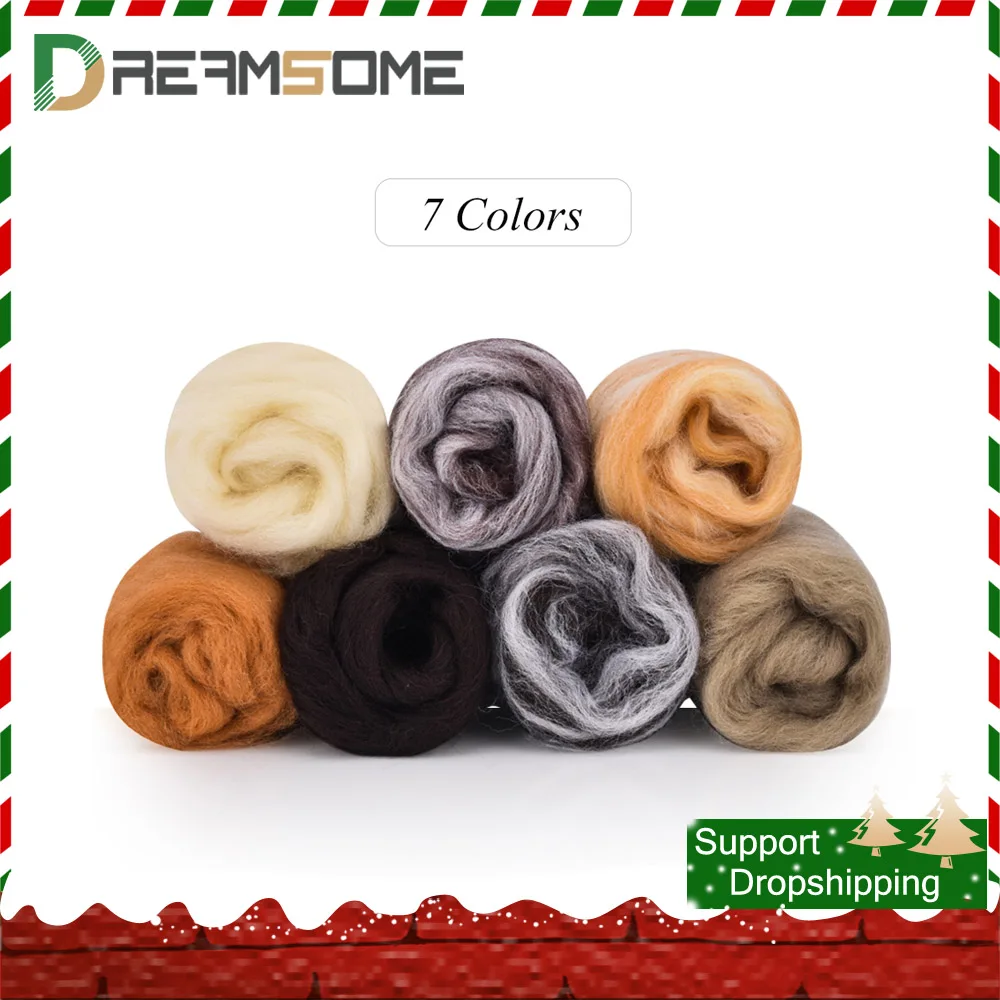 7 цветов иглы для валяния из шерстяного войлока ремесло набор стартера