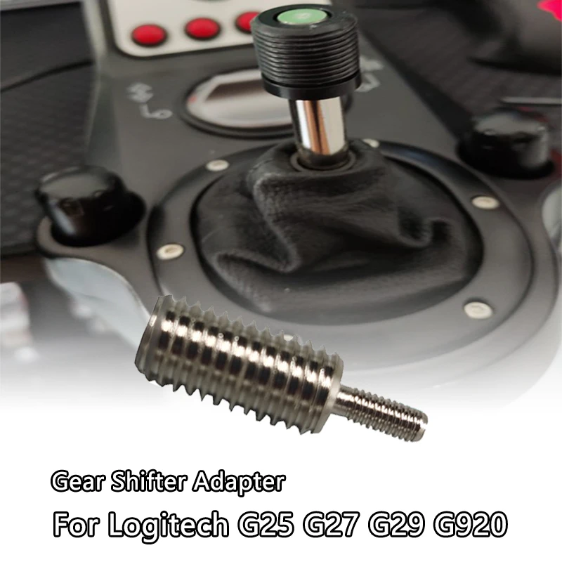 Manual 10x1.5 Gear Shifter Adapter For Logitech G25 G27 G29 G920 Modification Aluminum Alloy Accessories Personalized Head | Автомобили и