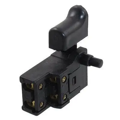 

AC 250V 6A Lock On DPST NO Black Case Electric Tool Trigger Switch