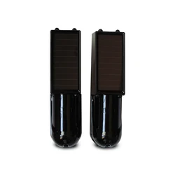 Solar Wireless Driveway Alarm Outdoor Weather Resistant Motion Sensor Detector Triple Beam Security Alert System Monitor