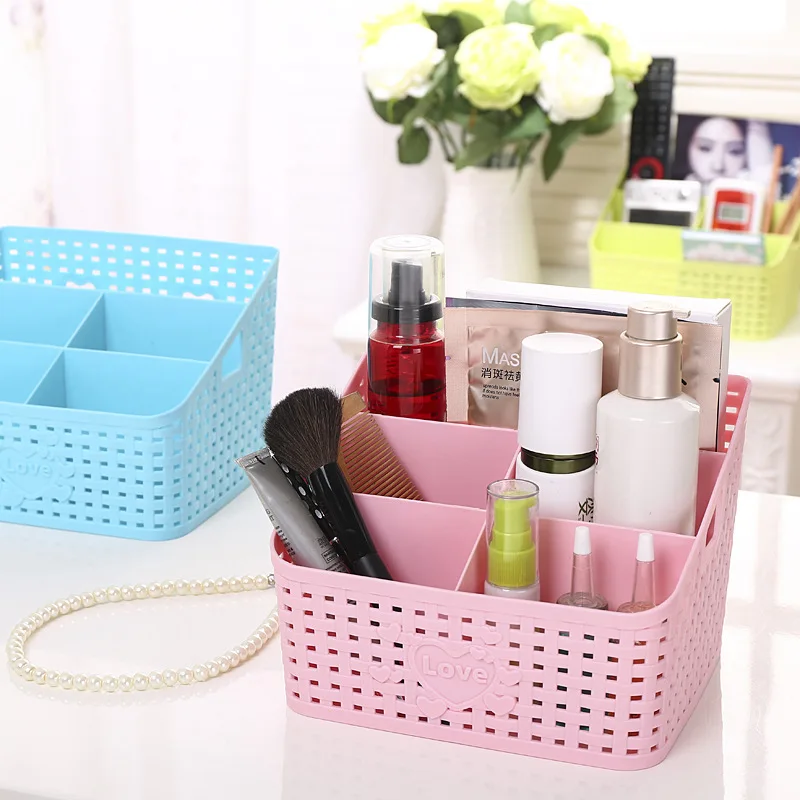 

Mei'an Juteng Tabletop Cosmetics Receiving Box Plastic Sundries Receiving Box Office Tabletop Receiving Supplies