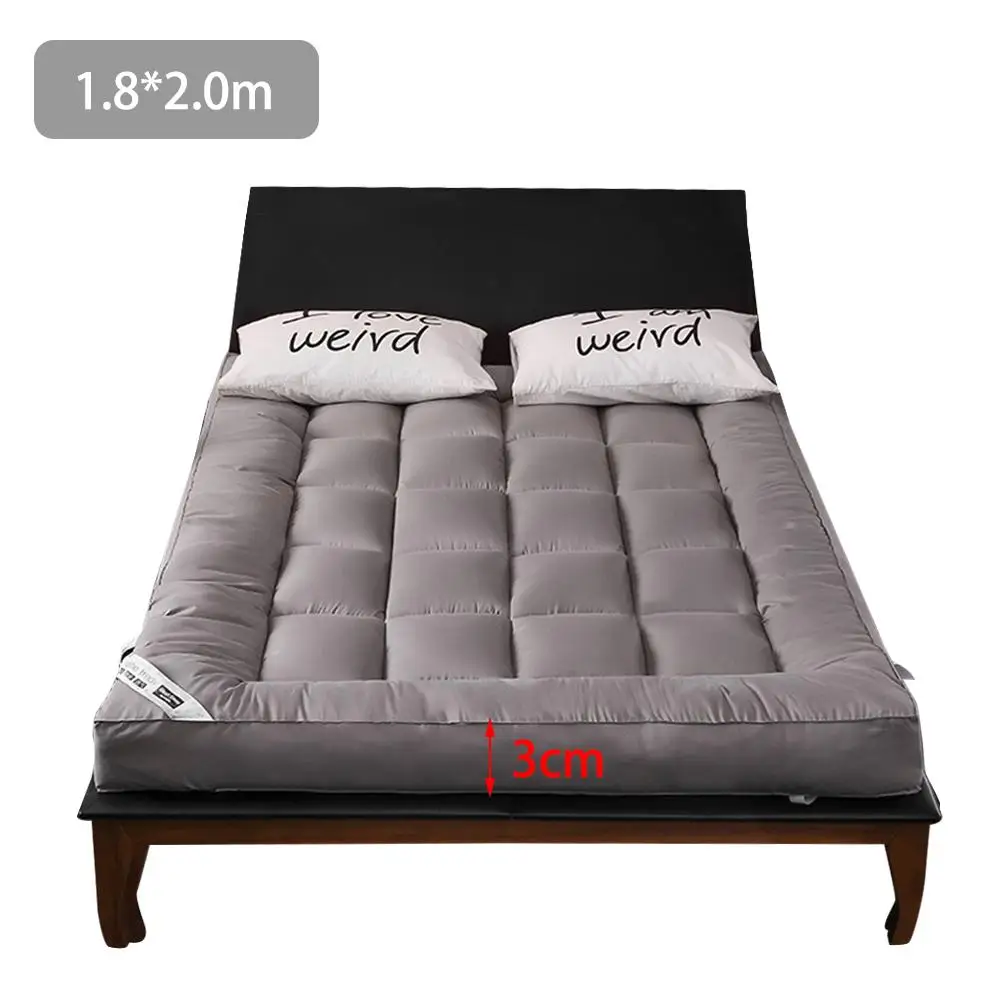 Winter Thickened Cotton Mattress Antibacterial Breathable Pad Tatami Single Double Mattress King Queen Size Bedroom bedding