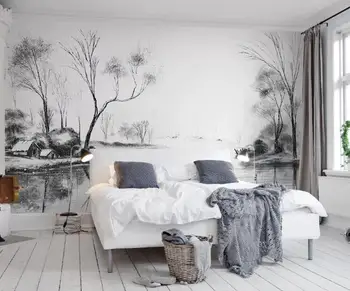 

[Self-Adhesive] 3D Ink Painting WG753 Wall Paper mural Wall Print Decal Wall Murals Belly