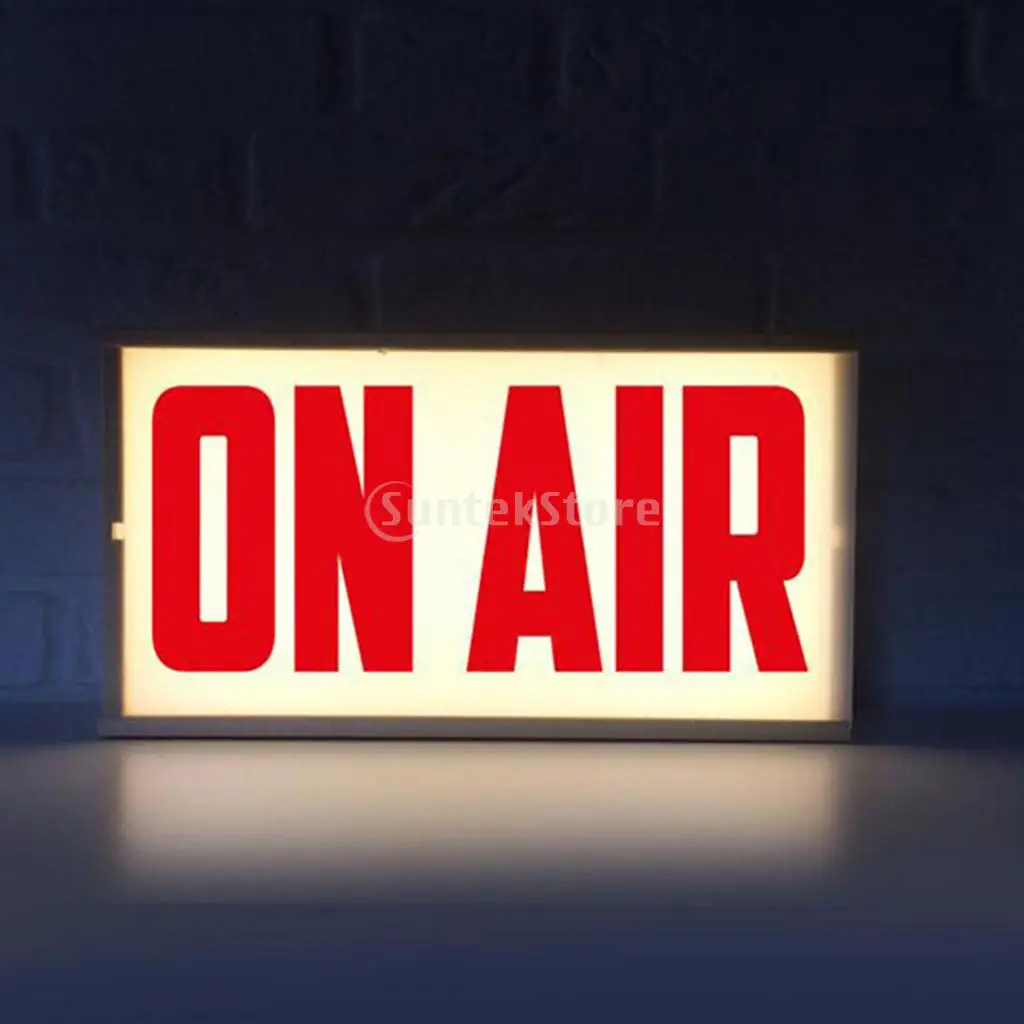 Insegna Al Neon LED 'Live On Air' - Luci Decorativa Per Stanza Con Alimentazione USB - Foto 2