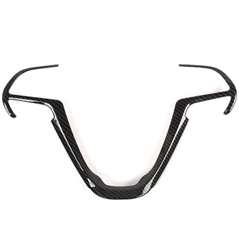 

Steering Wheel Interior Decoration Trim Carbon Fiber Cover for 2014-2020 Jeep Grand Cherokee for 2016-2020 Jeep Cherokee