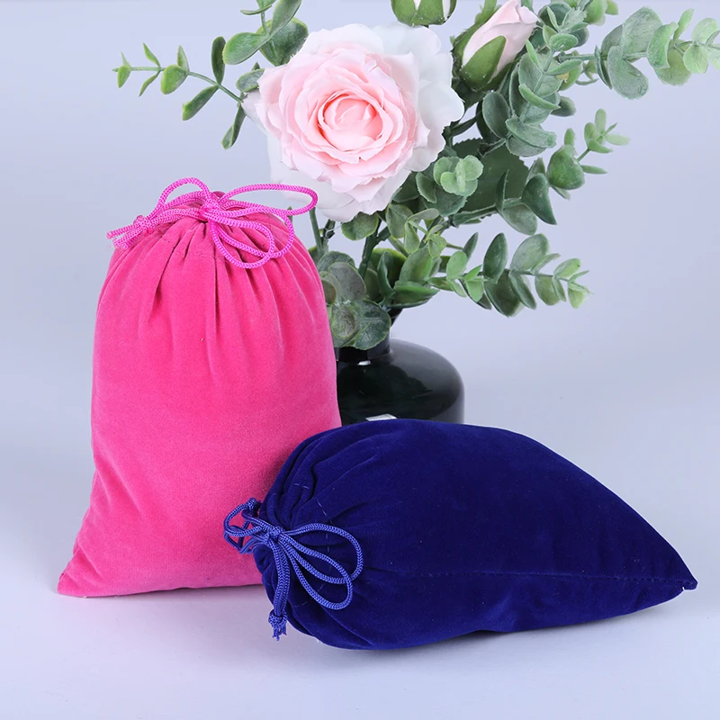 쥬얼리 포장 및 정리함, 맞춤형 링크 쥬얼리 가방, 벨벳 드로스트링 선물 가방, 코튼 파우치, 10 개