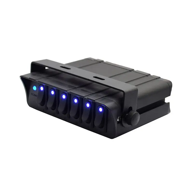 80A кулисный переключатель коробка аварийной ситуации Strobe светильник 12V 6-ая контроллер Панель