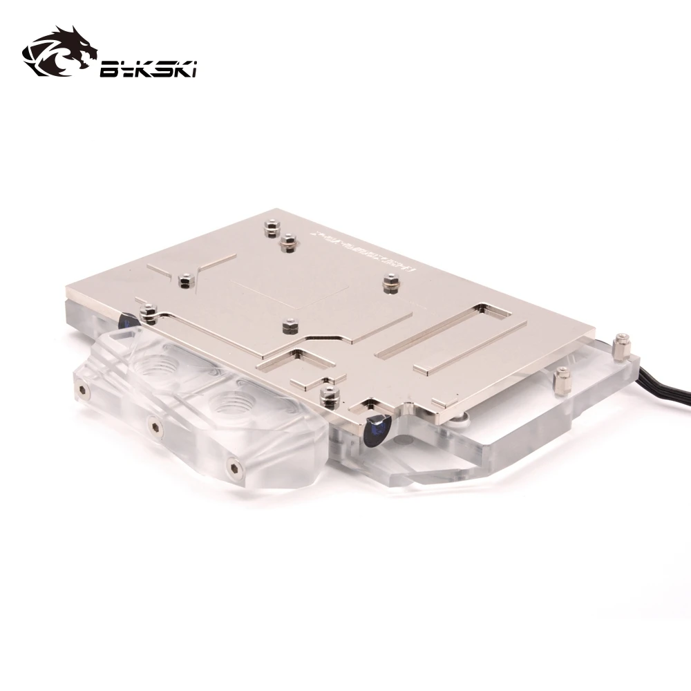Bykski Water Block use for NVIDIA RTX2070 Founders Edition/Reference Edition/EVGA 2060/GTX1660Ti Full Cover GPU Block /RGB Light