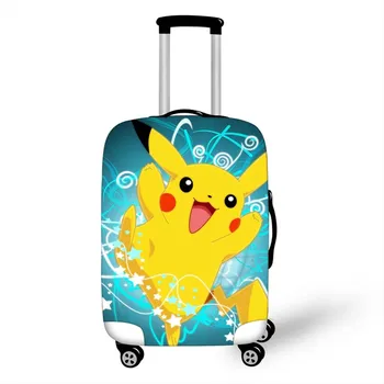 

18-32 Inch Pokemon Bulbasaur Suitcase Cover Travel Luggage Suitcase Protector for Boys Girls Trolley Durable Protective Cover