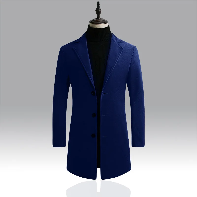 2019 Winter Wool Jacket Men Coat Casaco Homme Outwear Mens Coats Casual Jackets Male Blend Autumn Men's Windbreaker Brand 2019 Winter Wool Jacket Men Coat Casaco Homme Outwear Mens Coats Casual Jackets Male Blend Autumn Men's Windbreaker Brand