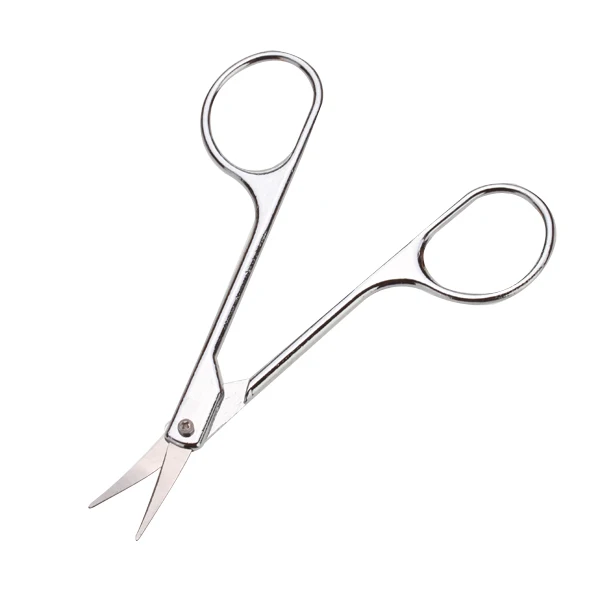 Salon Fine Point Curved Cuticle Nail Nose Scissors
