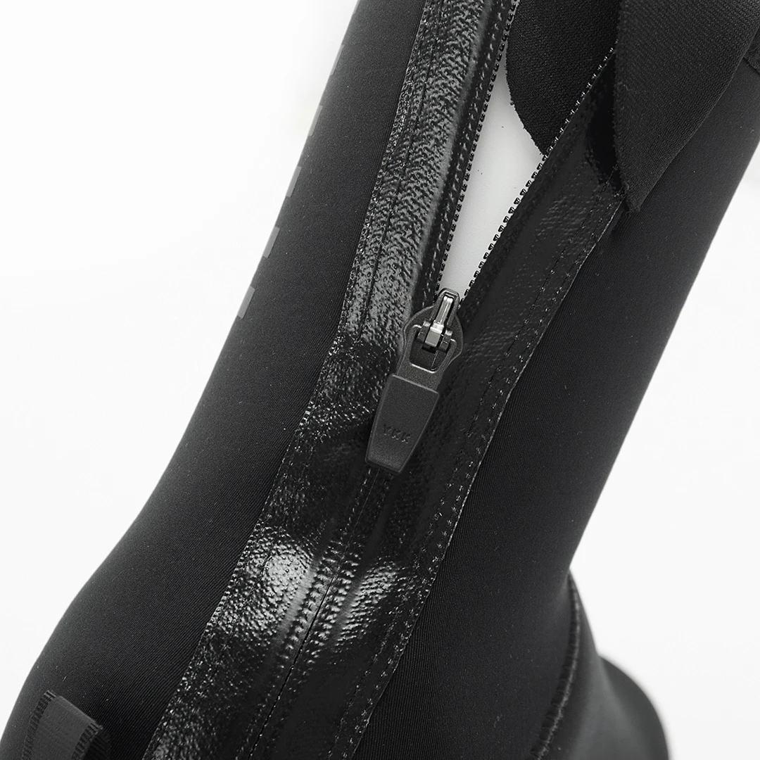 YKYWBIKE Deep Winter Waterproof Cycling Shoes Cover Reflective Thermal Elastic Rainproof thicker Shoe Cover Cycling Overshoes
