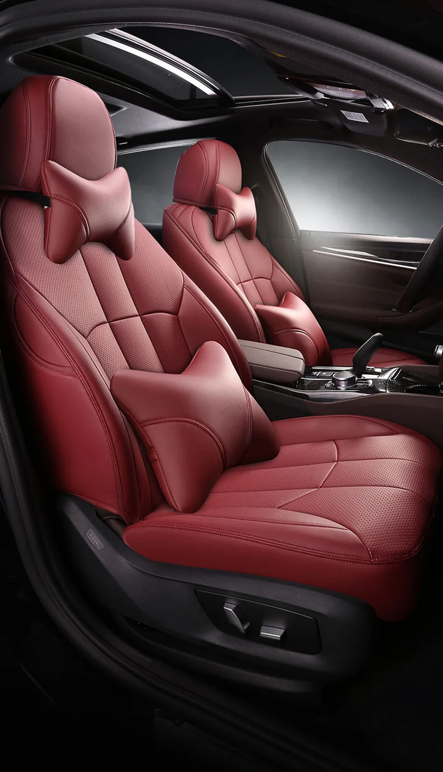 Кожаные автомобильные чехлы на сиденья машины на заказ для mercedes benz w204 w211 w210 w124 w212 w202 w245 w163 cla gls gla glc A/B/C/E класс автомобиля
