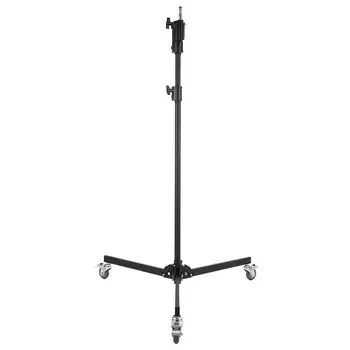

Meking 323cm/10.6ft Light Stand Photo Studio Heavy Duty support system MF-8083 Lighting Stands with 3 Wheels load 8kg