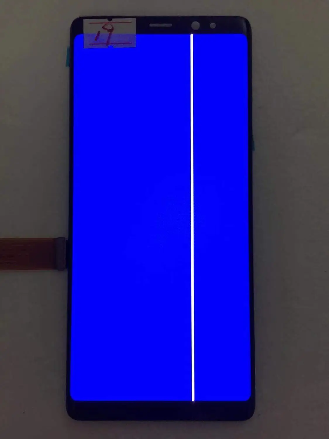 Оригинальный AMOLED с линейным дисплеем для SAMSUNG Galaxy NOTE8 LCD N950 N950F дисплей сенсорный
