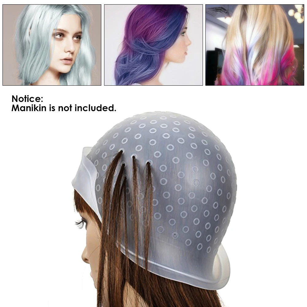 

Salon Hair Coloring Bowl Big Capacity Hair Dye Cream Mixer Barber Coloring Highlighting Dye Cap Hairdresser Styling Accessory