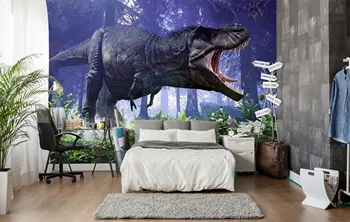 

[Self-Adhesive] 3D Dinosaur 121454 Wall Paper mural Wall Print Decal Wall Murals