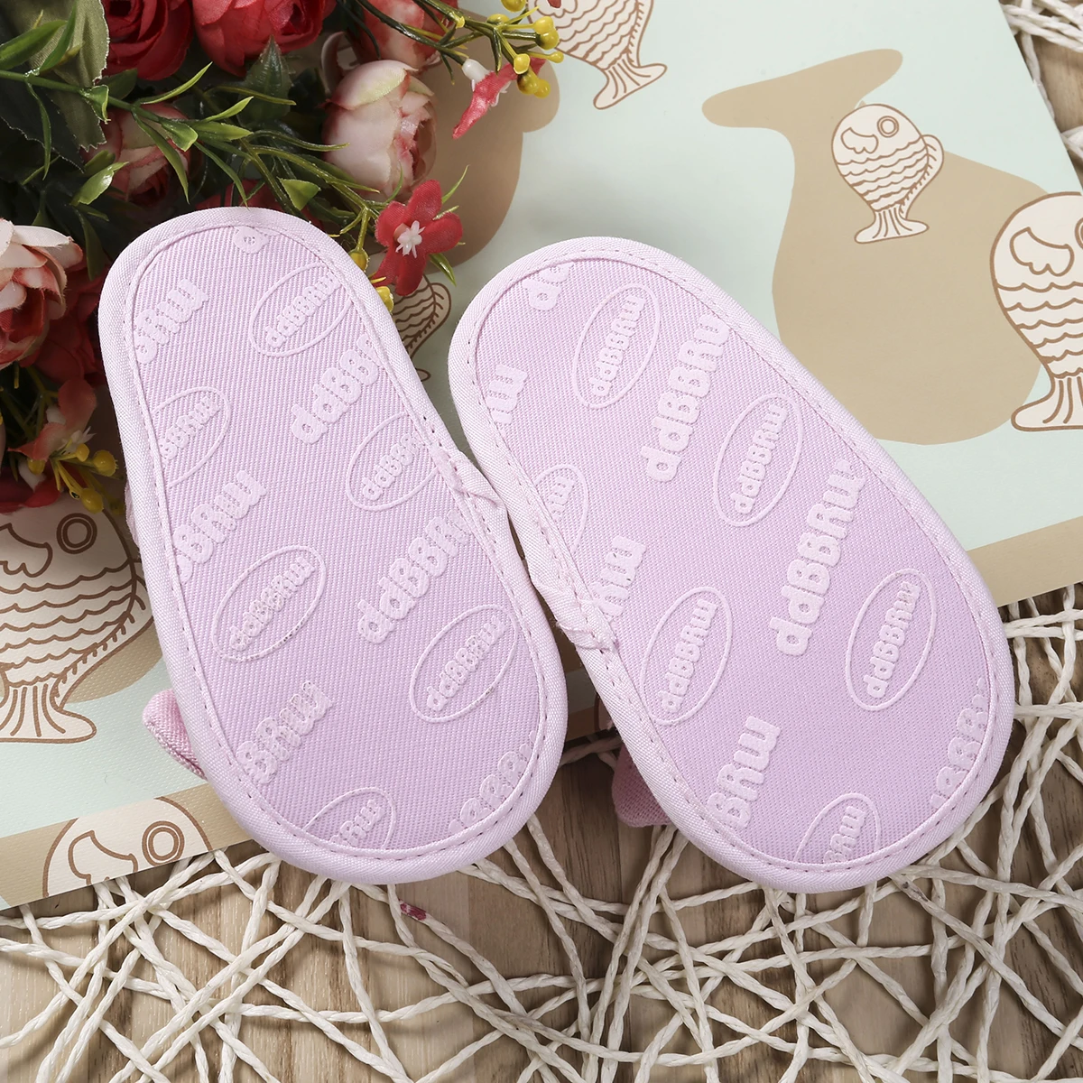 3 Colors Baby Girls Summer Princess Sandal Solid Color Bowknot Elastic Band Non-slip Shoes Infant Soft Sole First Walkers 0-18M