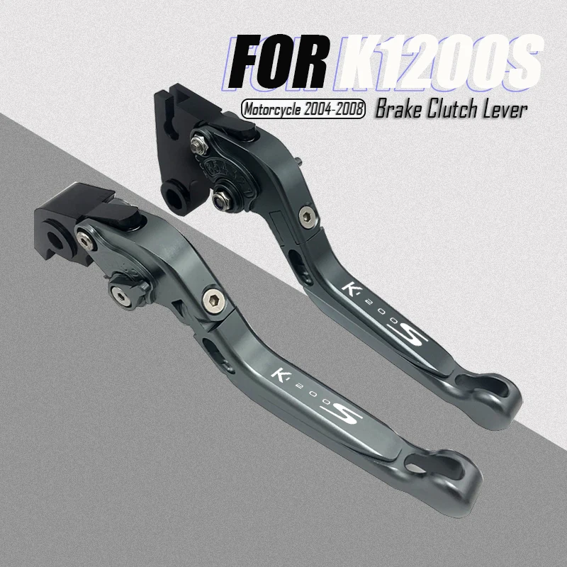 

K 1200 S For BMW K1200S 2004 2005 2006 2007 2008 Motorcycle Accessories CNC Adjustable Folding Extendable Brake Clutch Levers