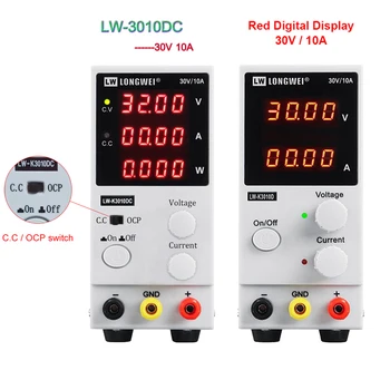 

30V 10A Laboratory Power Supply 4 Digit Display Adjustable Switching DC Power Supplies Voltage Regulator LW-K3010D Laptop Repair